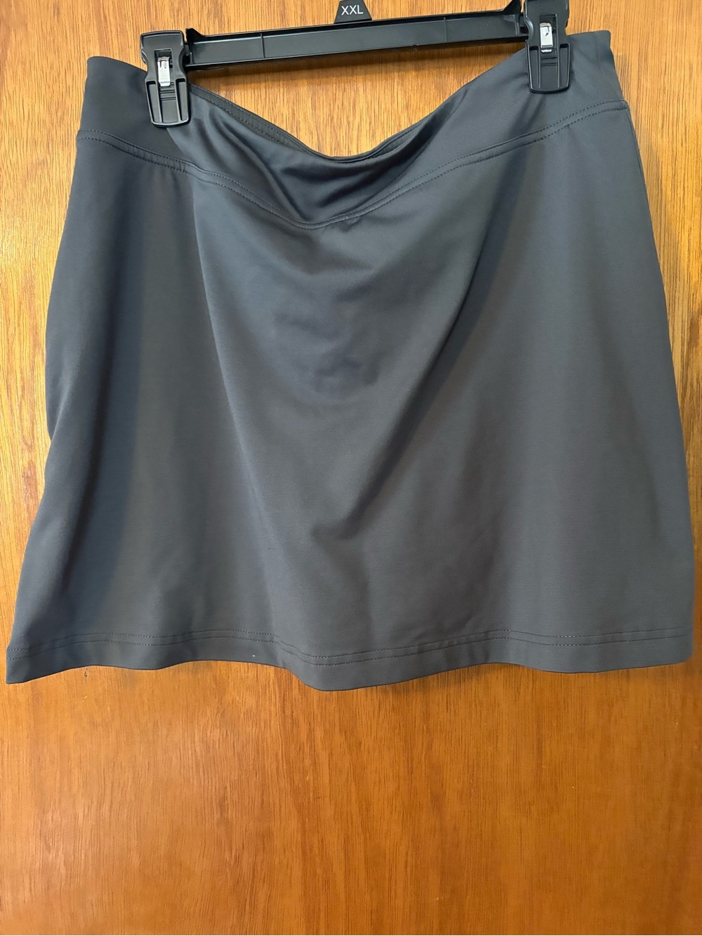Oxford Black Athletic Skort